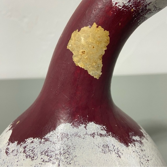 Hand Painted Gourd Christmas Santa Claus Holiday Craft - Picture 9 of 9